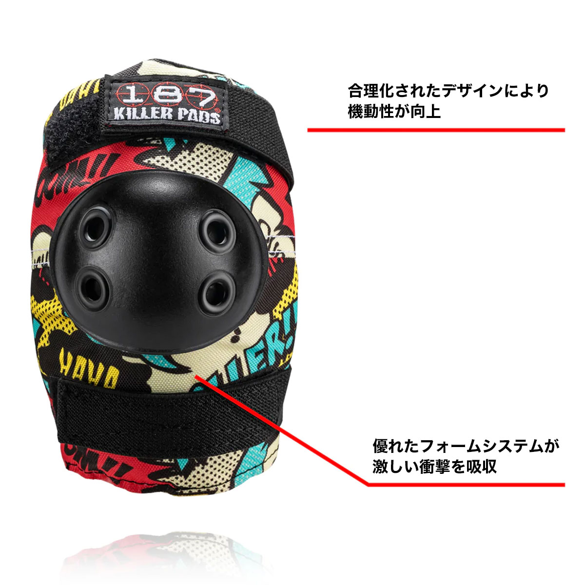 スケボー 防具 子供 キッズ 187キラーパッズ シックスパック