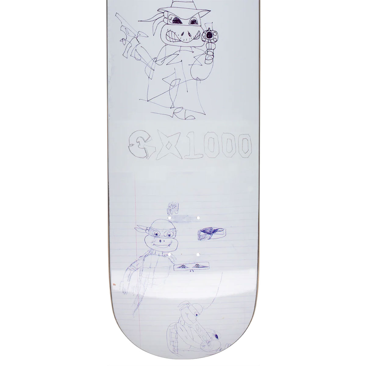 ジーエックス スケートボード スケボー デッキ STICKUP DECK 8.125inch