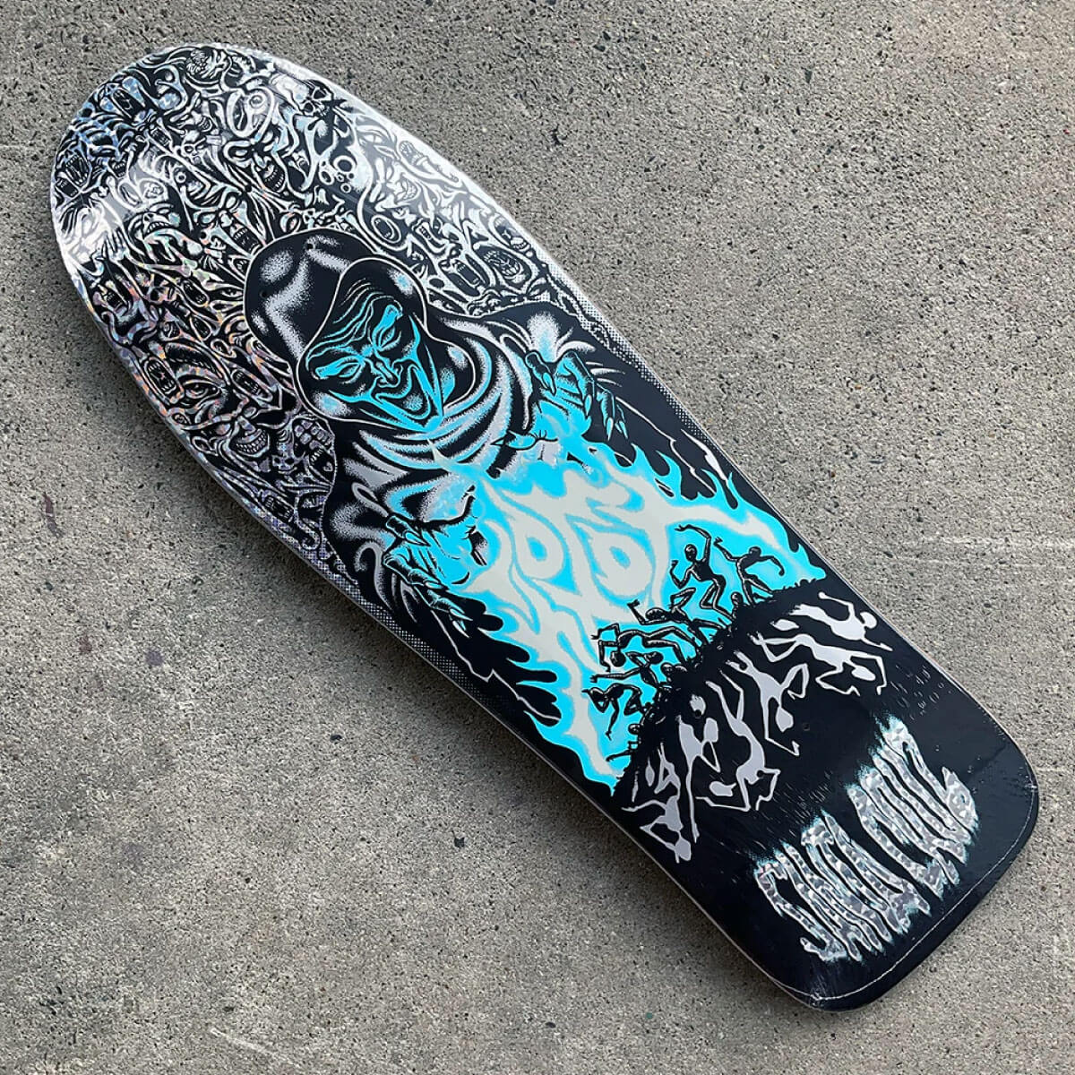 【希少！】ファンタジーゾーン スケボー板 Santa Cruz サンタクルーズ KNOX FIREPIT REISSUE Tom Knox トム