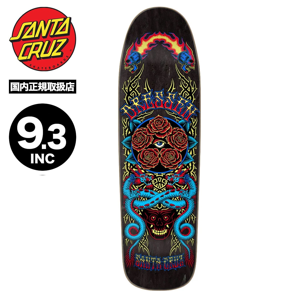 SANTA CRUZ サンタクルーズ DRESSEN ROSE CREW FIVE PRO SKATEBOARD