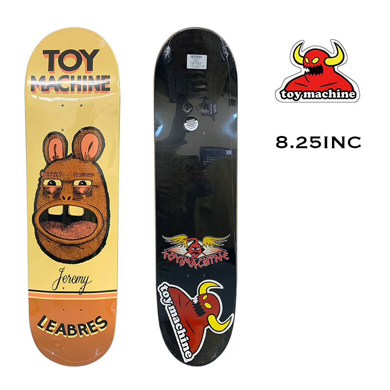 セール トイマシーン スケートボード デッキ TOY MACHINE スケボー LEABRES PEN N INK BOARD DECK  8.25INC スケーター【BRDTMJL84】