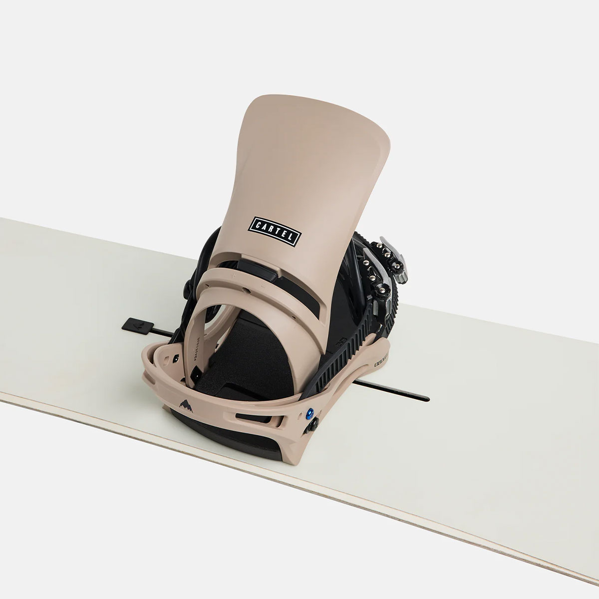 BURTON ビンディング CARTEL MサイズRe:flex 白 メンズ Burton カーテル X Re:Flex スノーボードバインディング