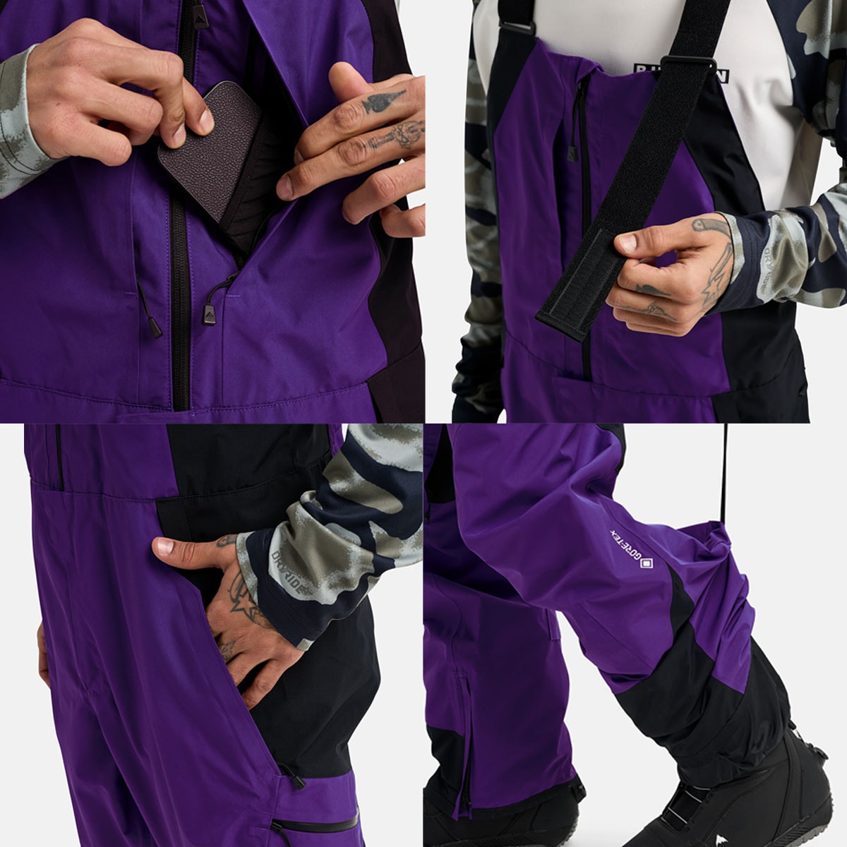 BURTON バートン ビブパンツ スノーボード メンズ リザーブ