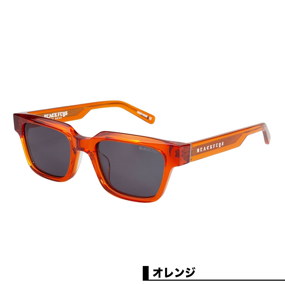 未使用【BLACK FLYS】DAMIAN Ⅲオレンジレンズ サングラス 廃盤 ムラサキスポーツ（MURASAKI SPORTS） サングラス BLACK FLYS/ブラック