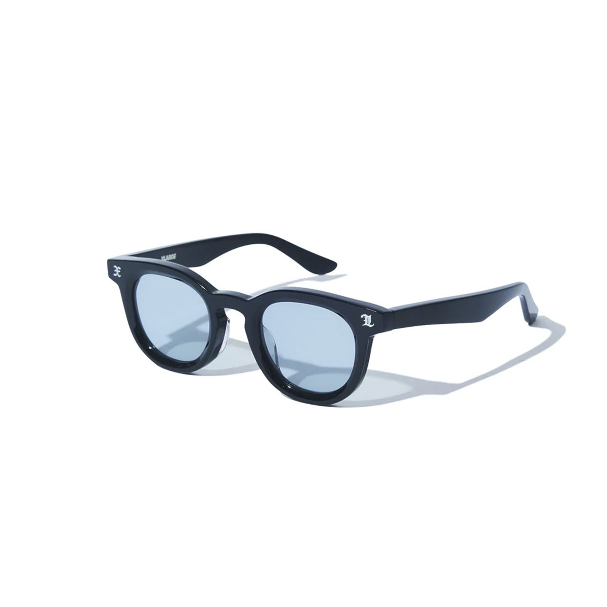 エクストララージ メンズ サングラス ウェリントン型 カラーレンズ