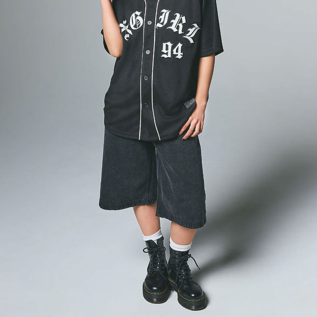 エックスガール ハーフパンツ ボトムス ルーズ カジュアル 着回し