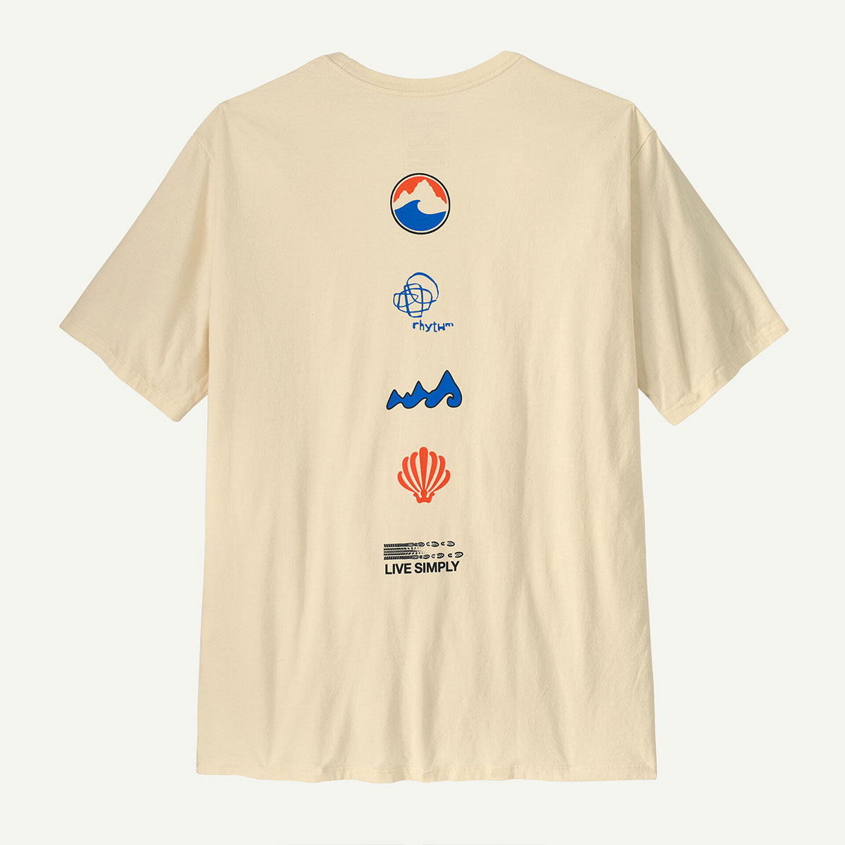 Patagonia パタゴニア メンズ 半袖Tシャツ ラウンドロゴ オーガニック