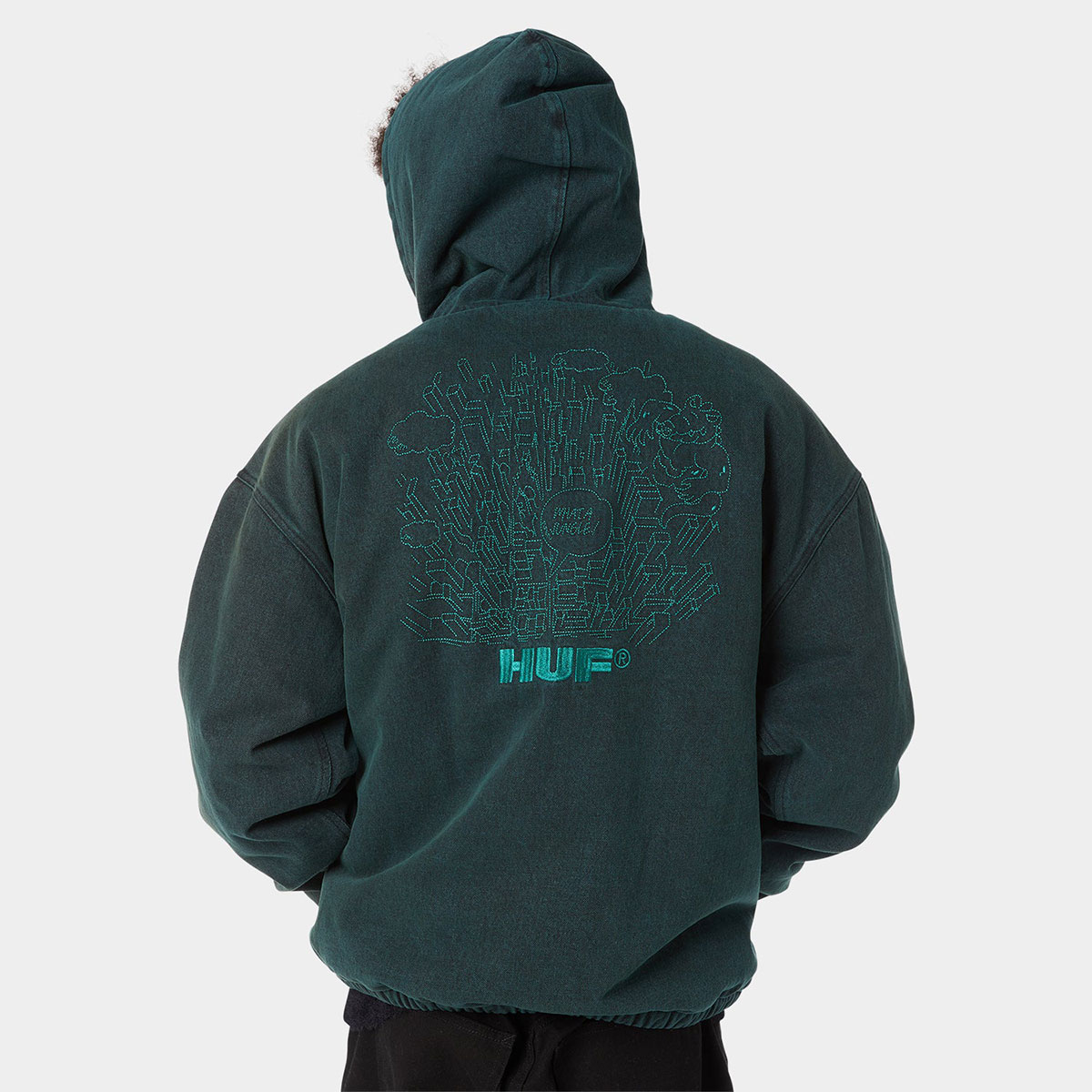 HUFのjacket 新春セール】HUF ハフ ジャケット アウター フード メンズ レディース