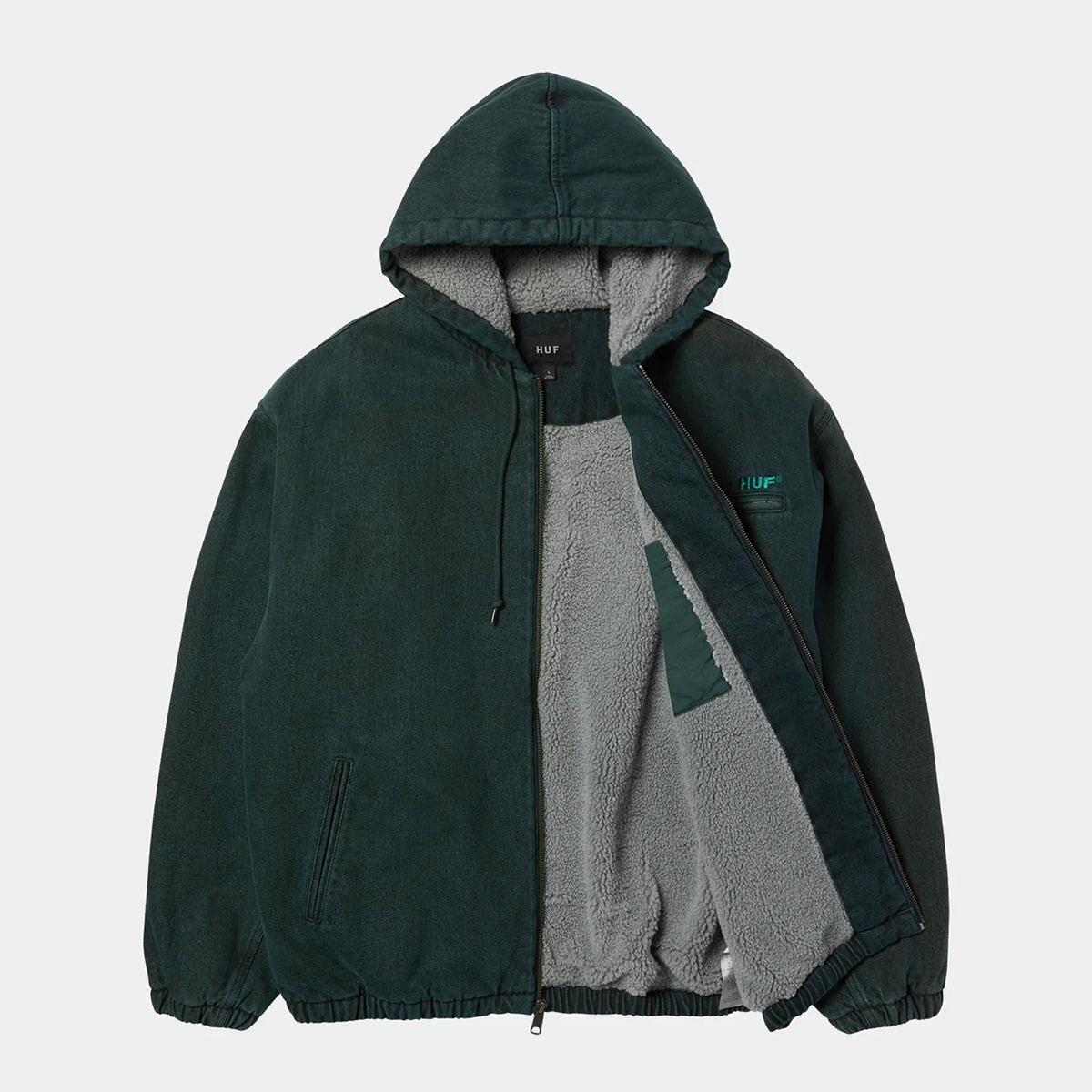 セール】HUF ハフ ジャケット アウター フード メンズ レディース L