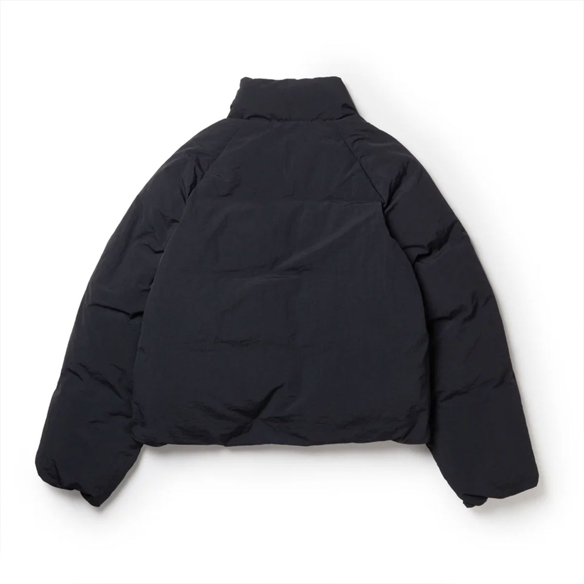 NOIZE ブラック ダウンジャケット ニューエラ レディース ダウンジャケット ショート丈 ロゴ