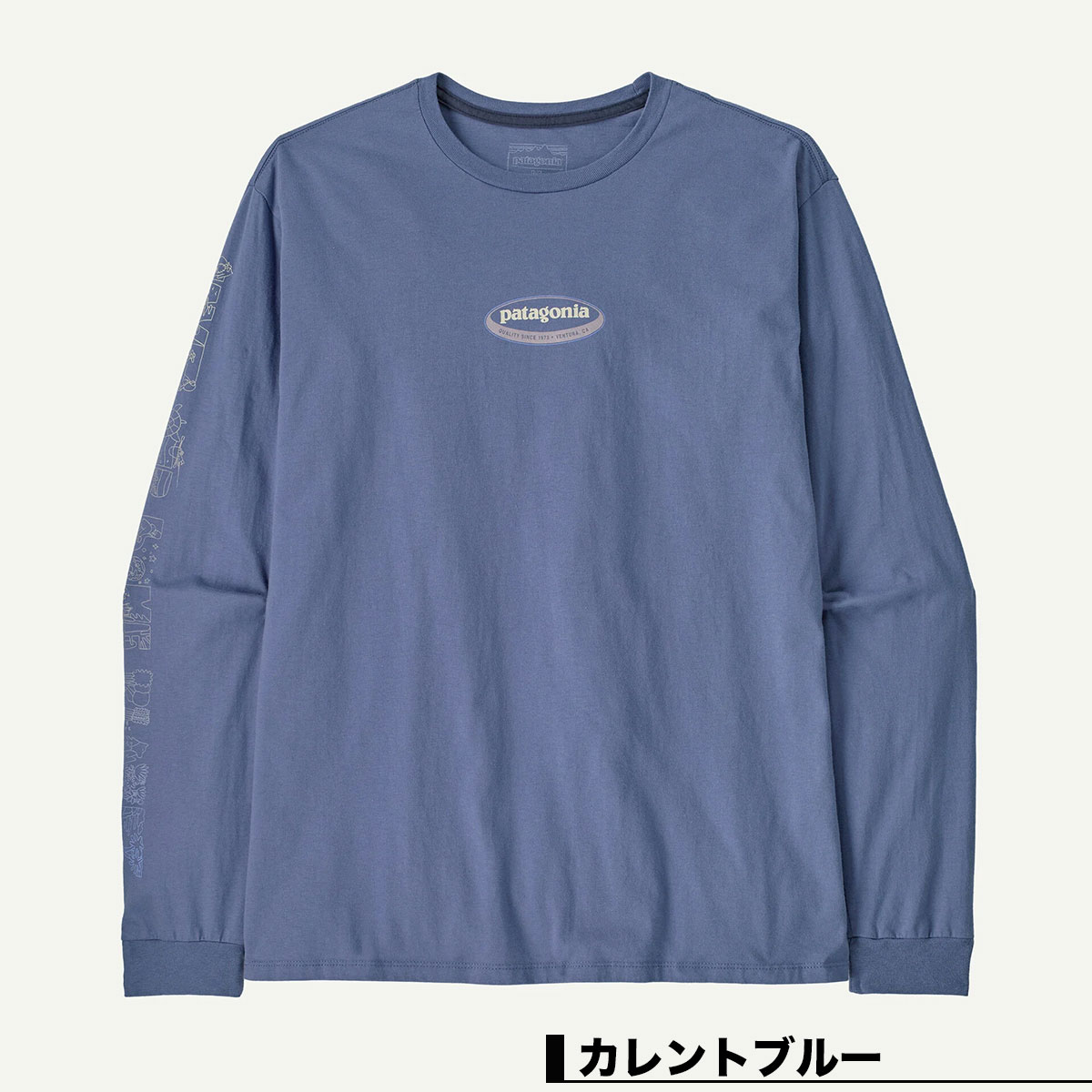 Patagonia ロンT 狼 パタゴニア(patagonia) ロングスリーブ 狼