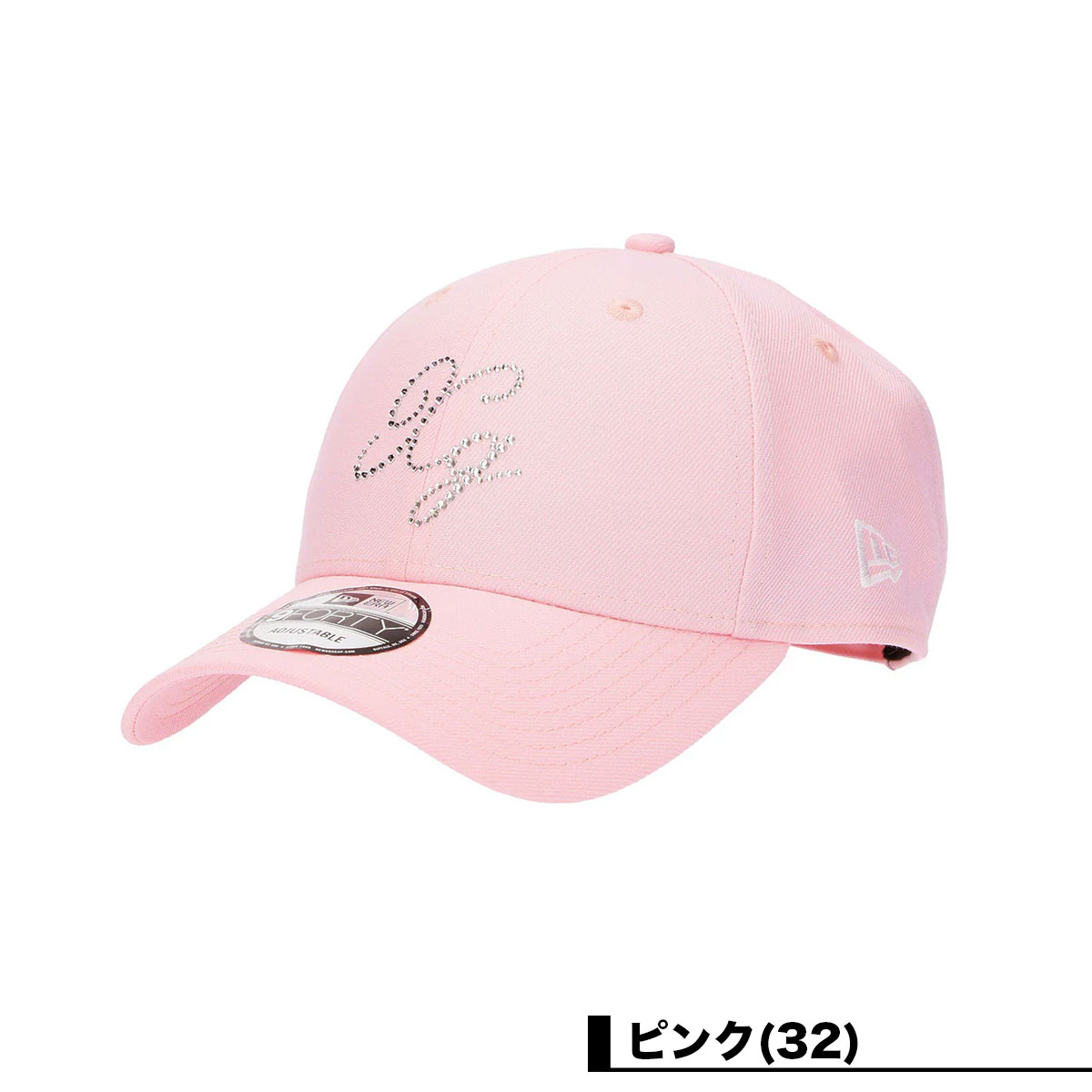 X-girl × NEW ERA 9FORTY RHINESTONE LOGO CAP エックスガール
