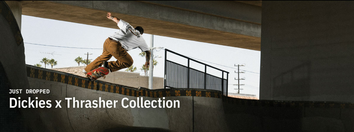 Dickies x Thrasher Double knee pants DK0A88OP