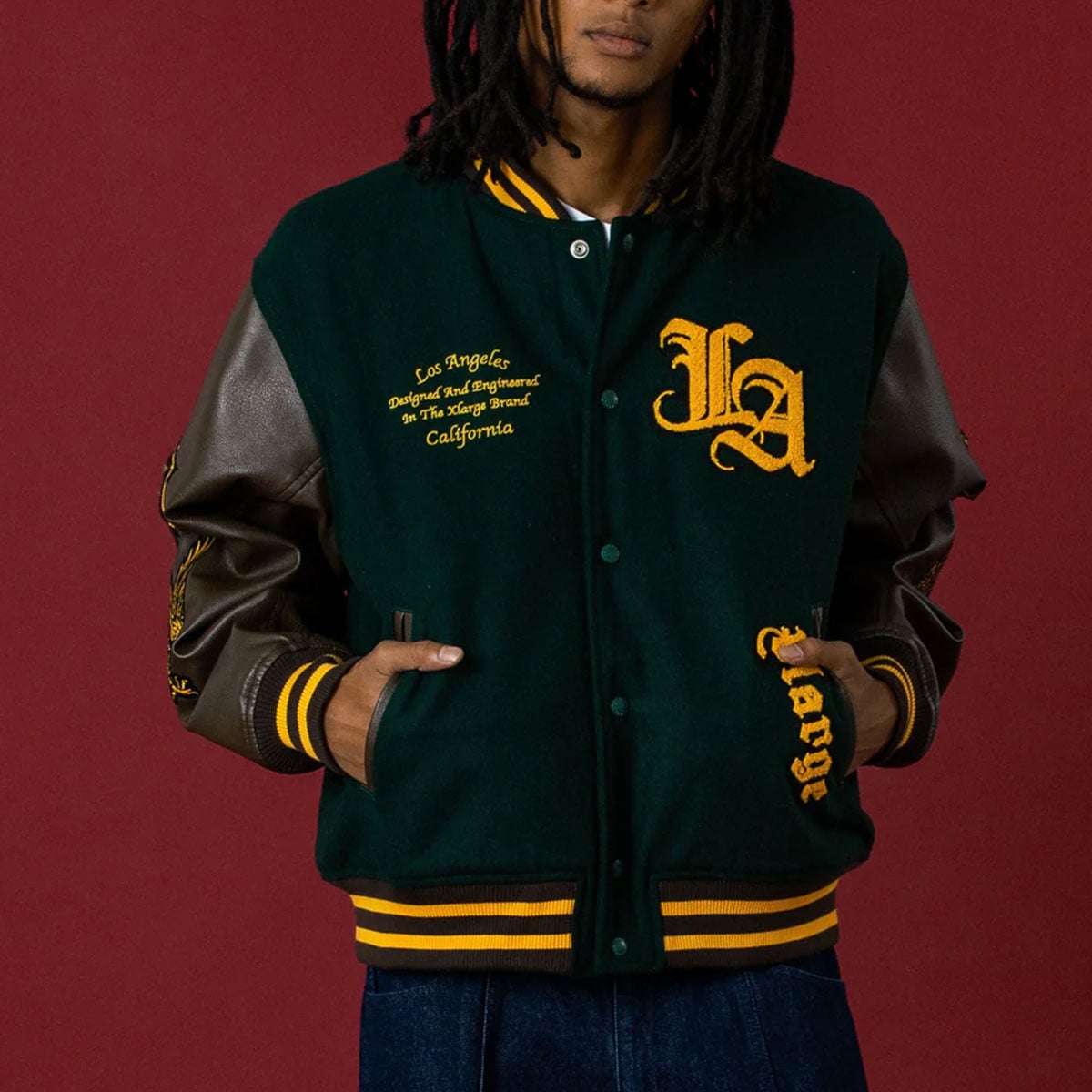 xlarge エクストララージ メンズ アウター バーシティジャケット