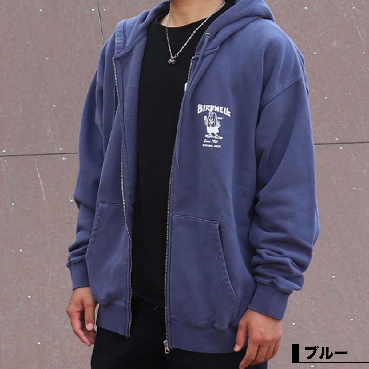 BIRDWELL BEACHBRITCHESデニムフードジャケット バードウェル BIRDWELL サーフィン サーフ ウェア アウター ジャケット