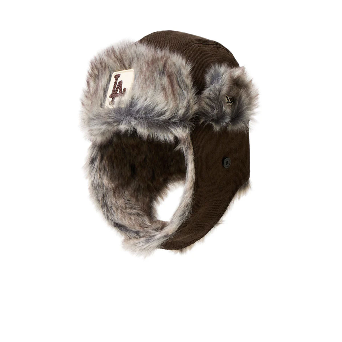 ニューエラ キャップ メンズ トラッパー コーデュロイ キャップ MLB