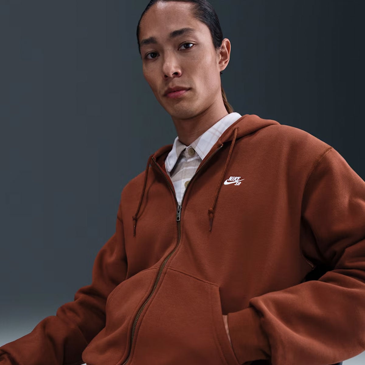 ナイキエスビー NIKE SB フルジップ フリース スケートボードパーカー