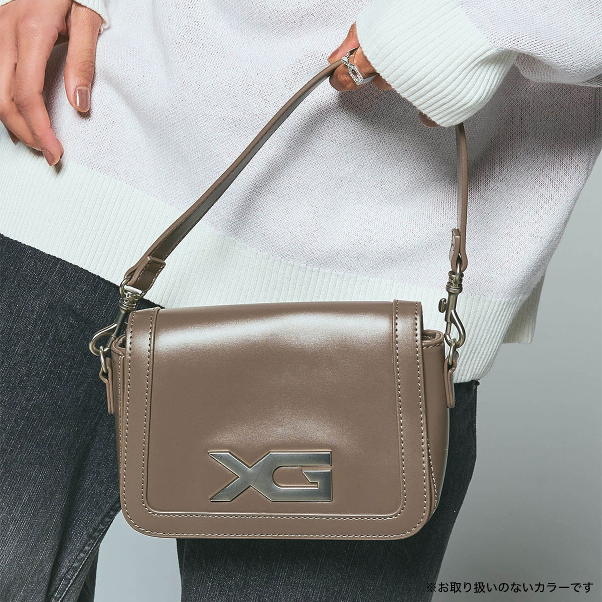 エックスガール レディース ショルダーバッグ 2WAY ハンドバッグ 内