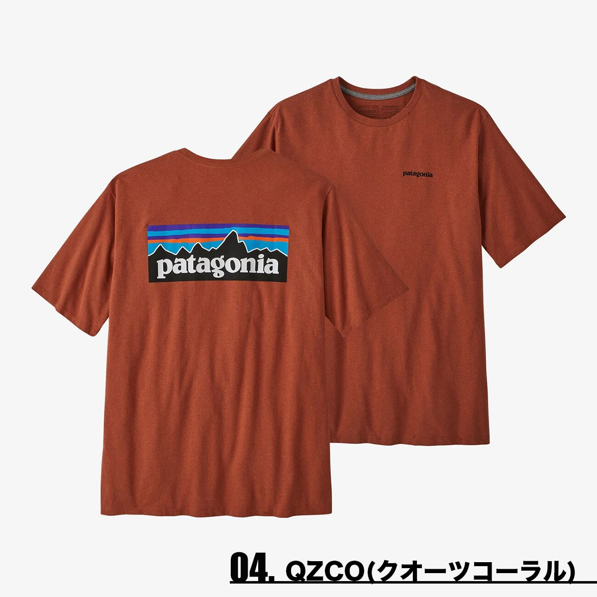 パタゴニア Tシャツ メンズ 半袖 定番 ロゴ メンズ・P-6ロゴ・レスポン