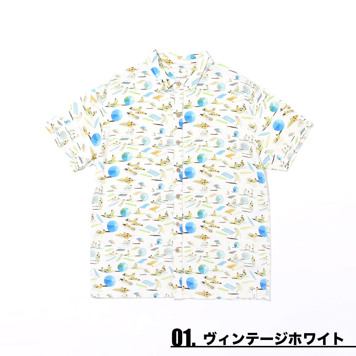 TCSS シャツ メンズ カジュアル 柄 アロハ 綿 LAY DAY SHORTSLEEVE