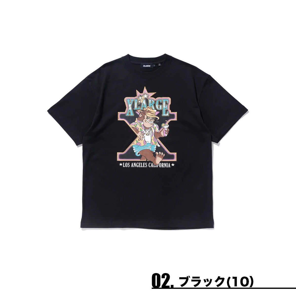 【20%OFF サマーセール 】エクストララージ Tシャツ 半袖 メンズ 白 黒 ロゴ エックスラージ おすすめ おしゃれ ブランド VACATION  S/S TEE 人気ブランド XLARGE 通販 国内正規取扱店【101231011020】-ジャックオーシャンスポーツ