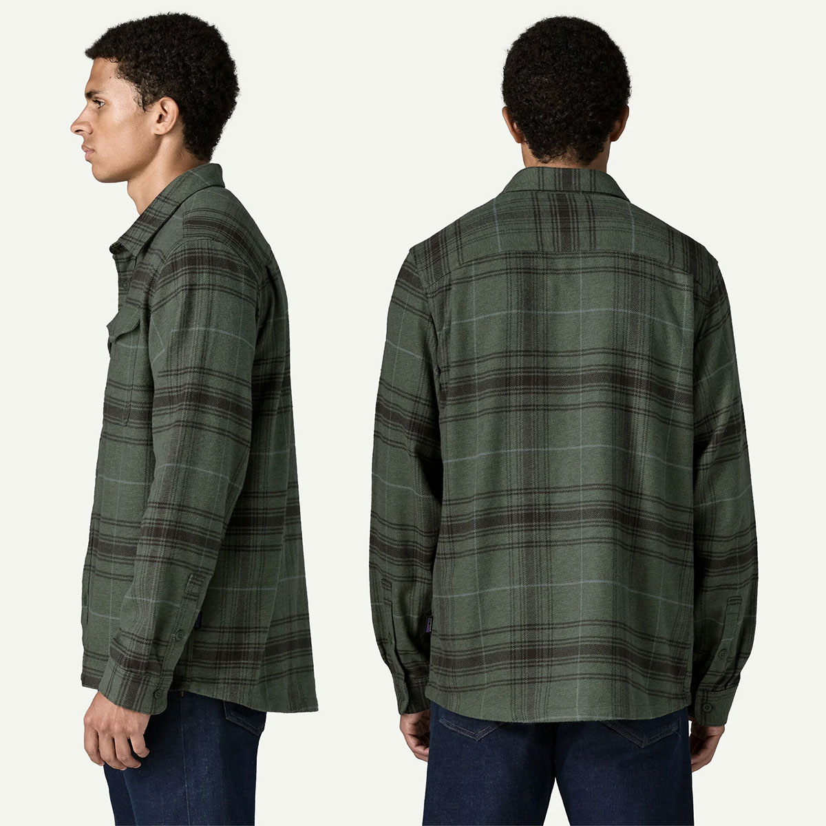 8*d様 02s Patagonia フィヨルドフランネル ポルトガル製 ボーダ