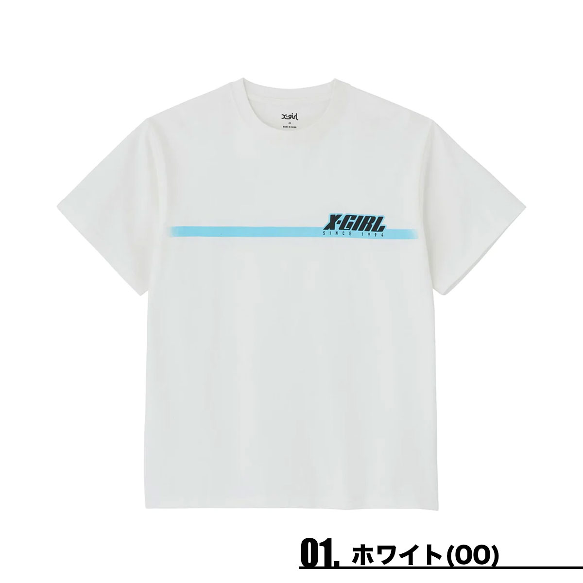 エックスガール Tシャツ トップス レディース 半袖 白 黒 青 ホワイト