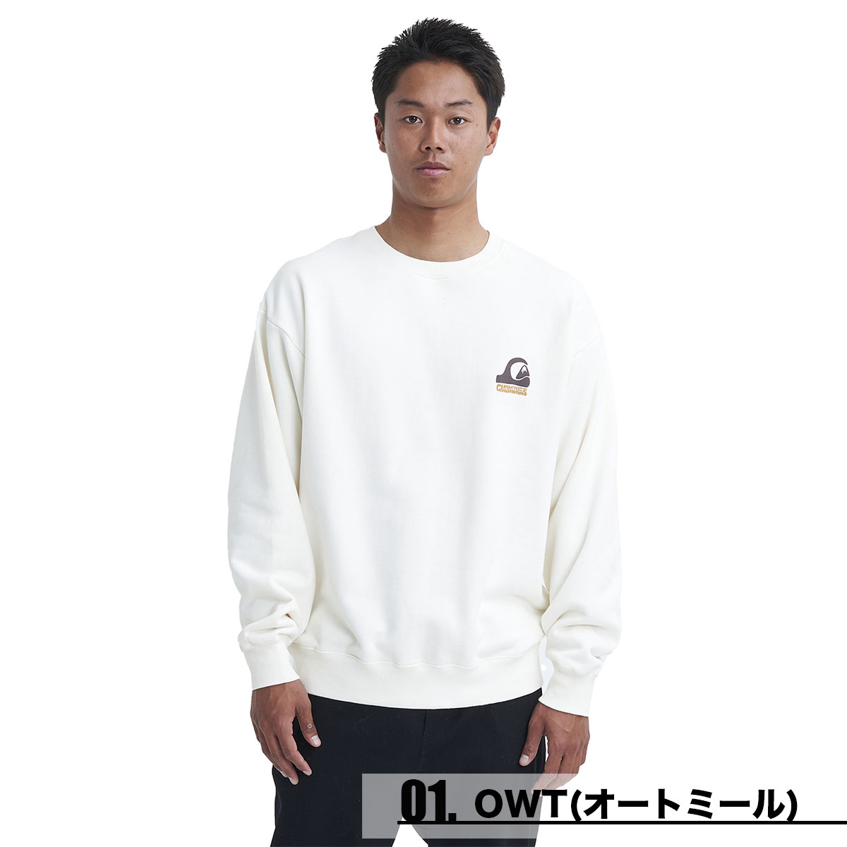 30%OFF ウィンターセール】クイックシルバー スウェット 長袖 クルー