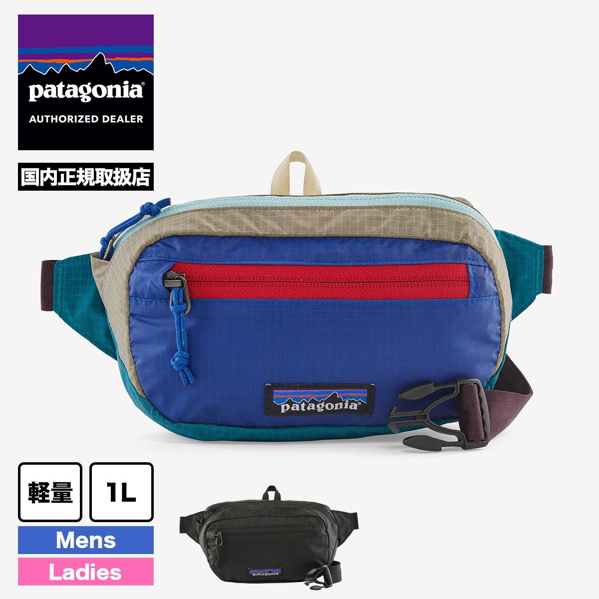 Patagonia パタゴニア バッグ ヒップバッグ ウエストポーチ 1L 軽量