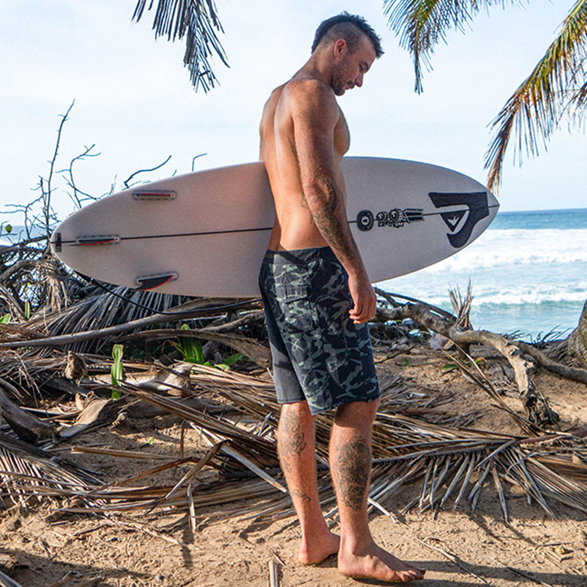 クイックシルバー メンズ 水着 サーフパンツ ボードショーツ トランクス SURFSILK MIKEY ARCH 19 プレゼント 夏 海 プール  人気 QUIKSILVER【EQYBS04823】-ジャックオーシャンスポーツ