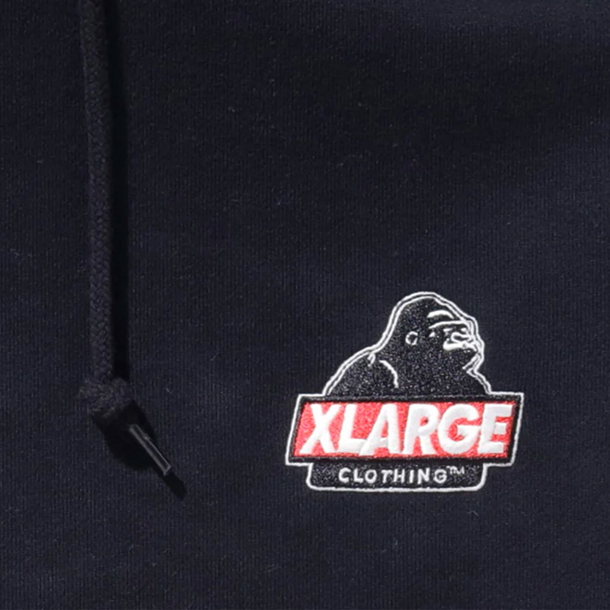 希少 黒入荷！ 【大人気】X-LARGE☆パーカー ゴリラ プリントロゴ 