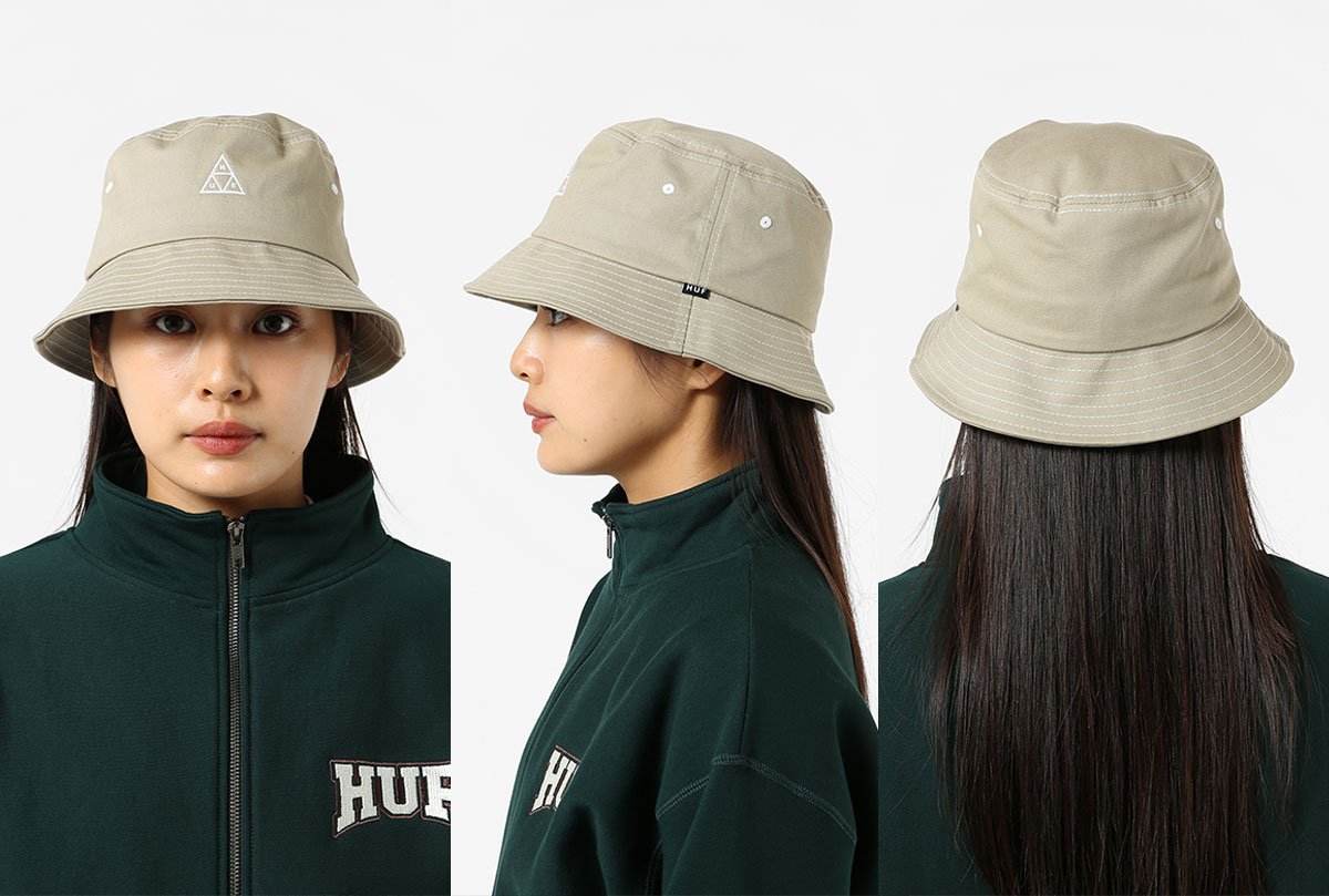 HUF ハフ ハット 帽子 バケットハット メンズ レディース ツイル