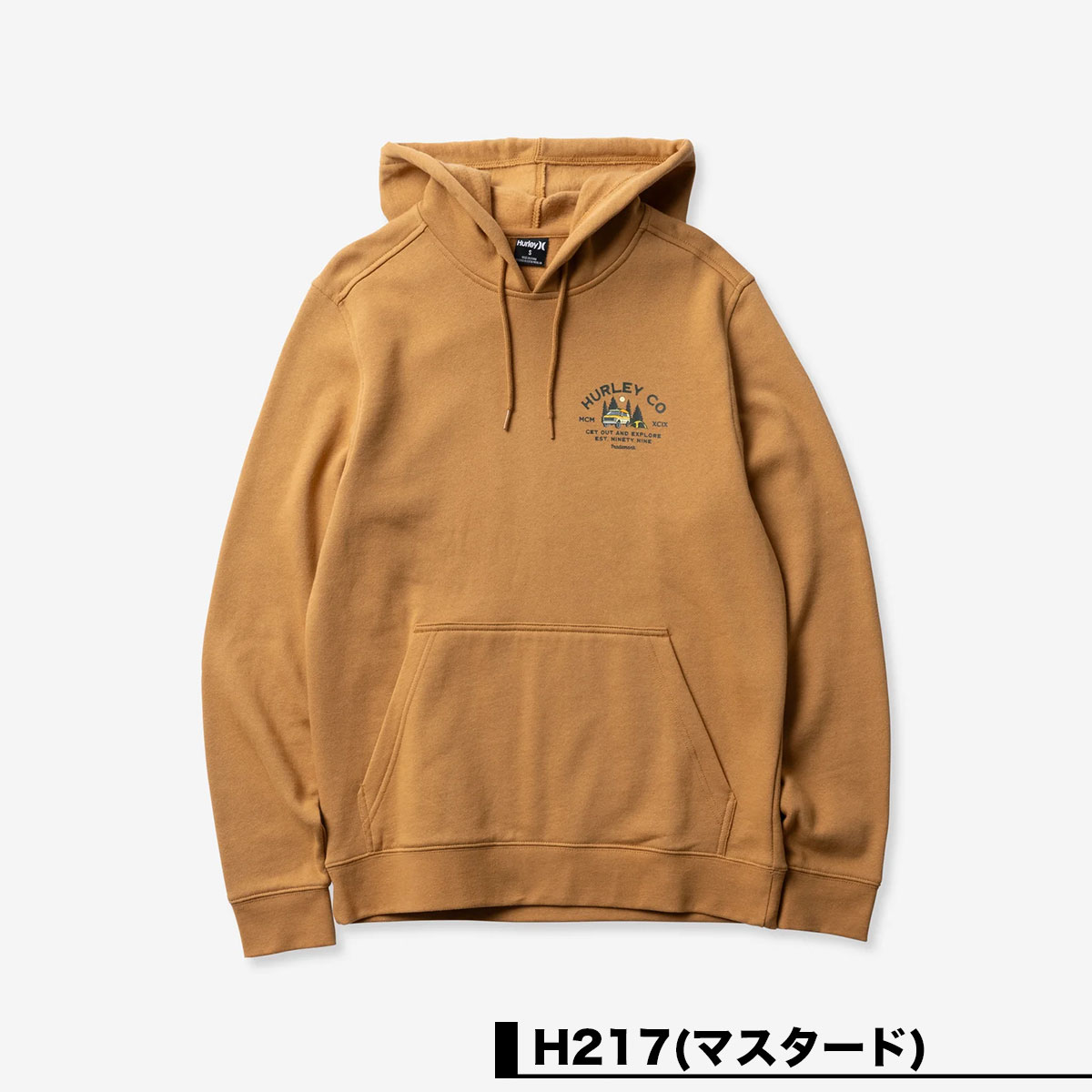 ハーレー メンズ フリース パーカー フーディー CAMPIN FLEECE