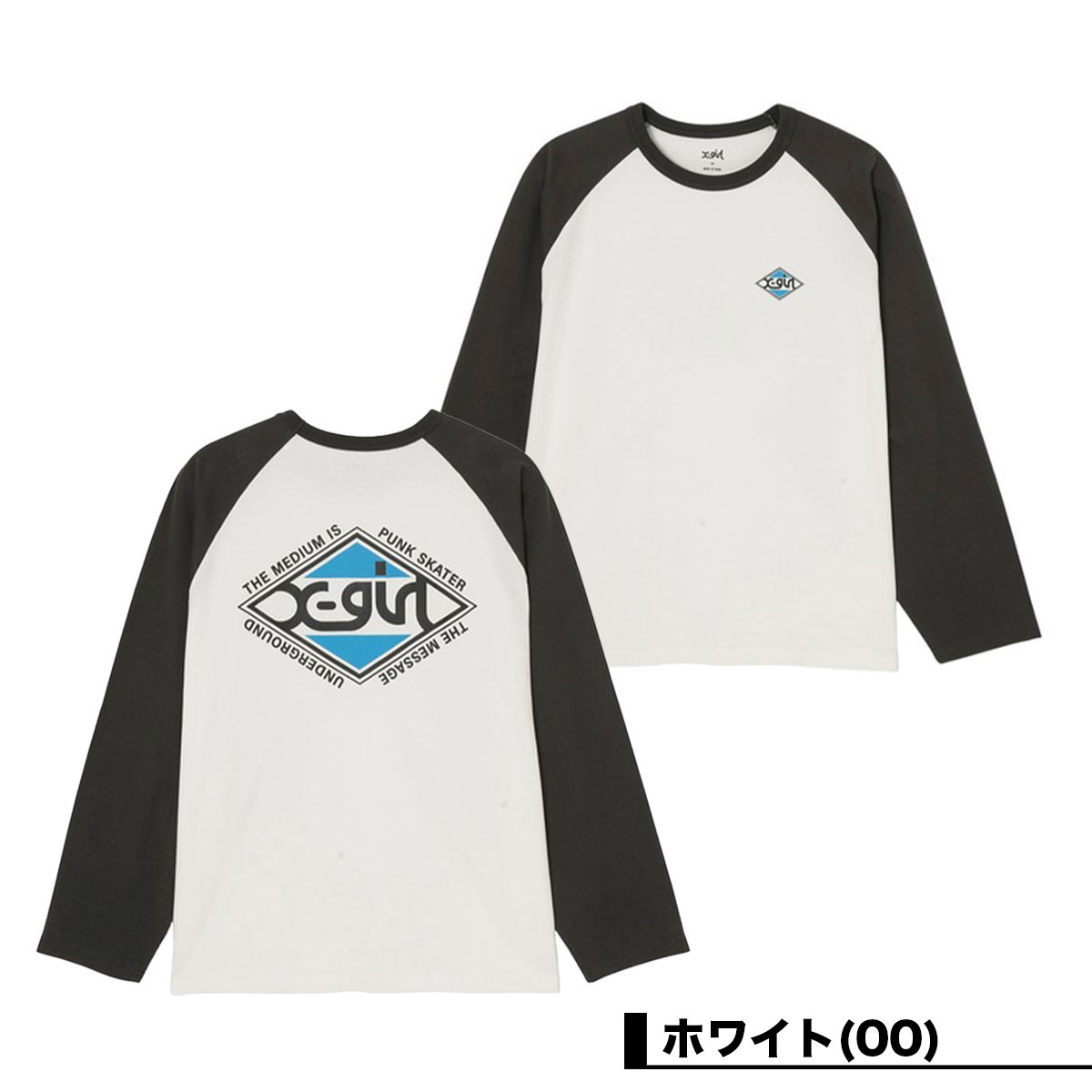 X-GIRL エックスガール ロンT 長袖 Tシャツ レディース トップス