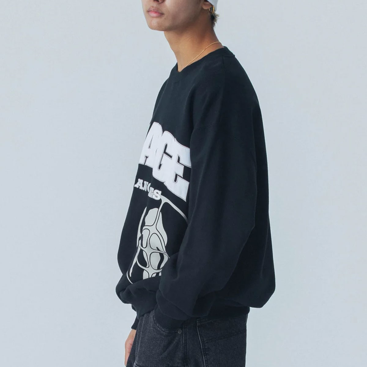 Cph/Glf™ ブラック スウェット X-LARGE 20%OFF セール】エクストララージ メンズ スウェット トップ