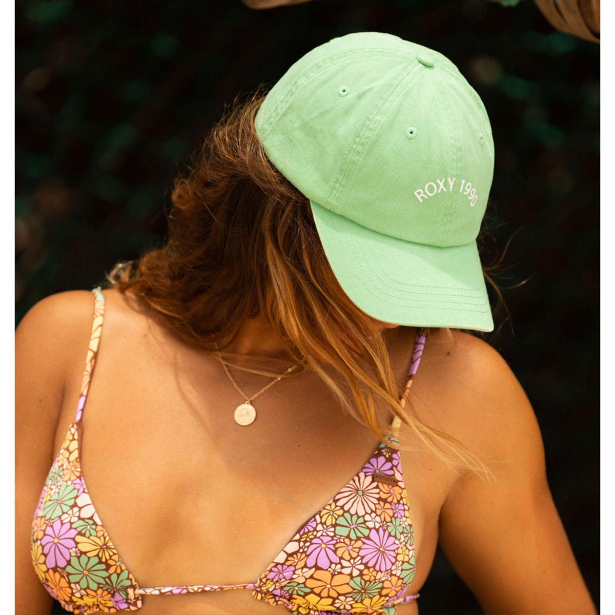 ROXY ロキシー レディース キャップ 帽子 シンプル 無地 ロゴ サイズ調節可能 海 プール アウトドア 旅行人気ブランド 通販 2024  新作【ERJHA04261】