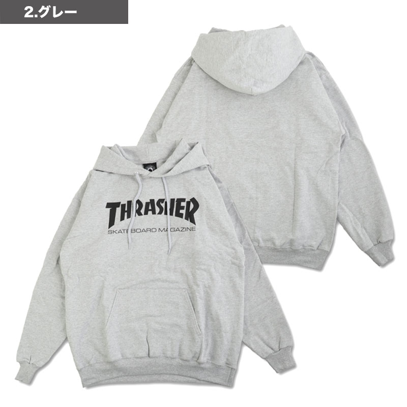 シュプリーム ×スラッシャー THRASHER  21AW  Thrasher Hooded Sweatshirt ゲームプリントプルオーバーパーカー メンズ L