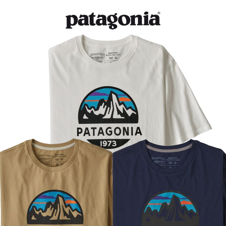 ss Patagonia パタゴニア Br メンズ フィッツロイ スコープ オーガニック Tシャツ Br 半袖 Tシャツ Br ss ウェアー Patagonia パタゴニア ジャックオーシャンスポーツ