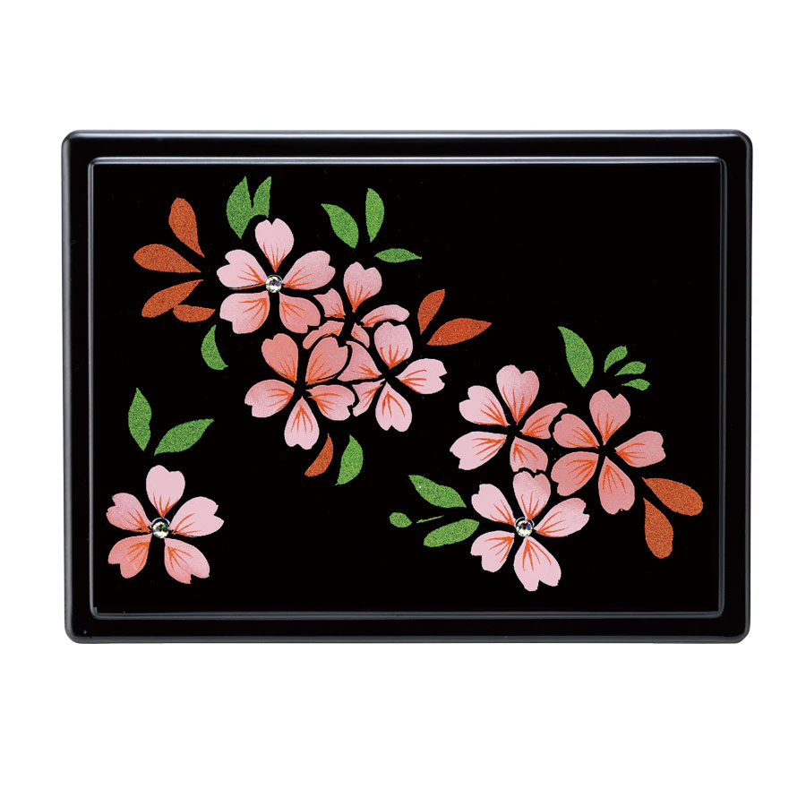 紀州蒔絵　付箋ケース 桜