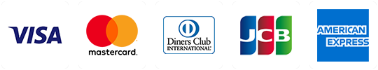 VISA/Master Card/Diners Club International/JCB/American Express