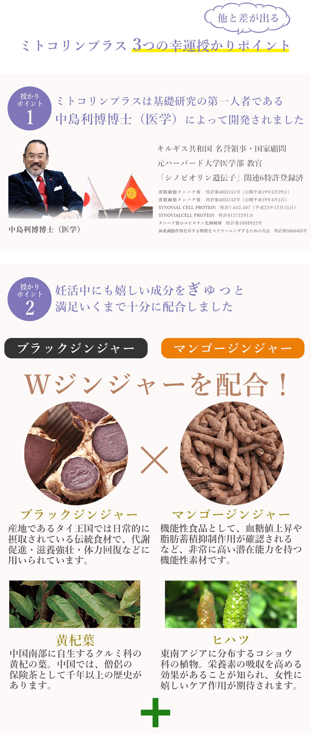 ミトコンドリアの増殖と活性に基づく妊活サプリ「ミトコリンプラス