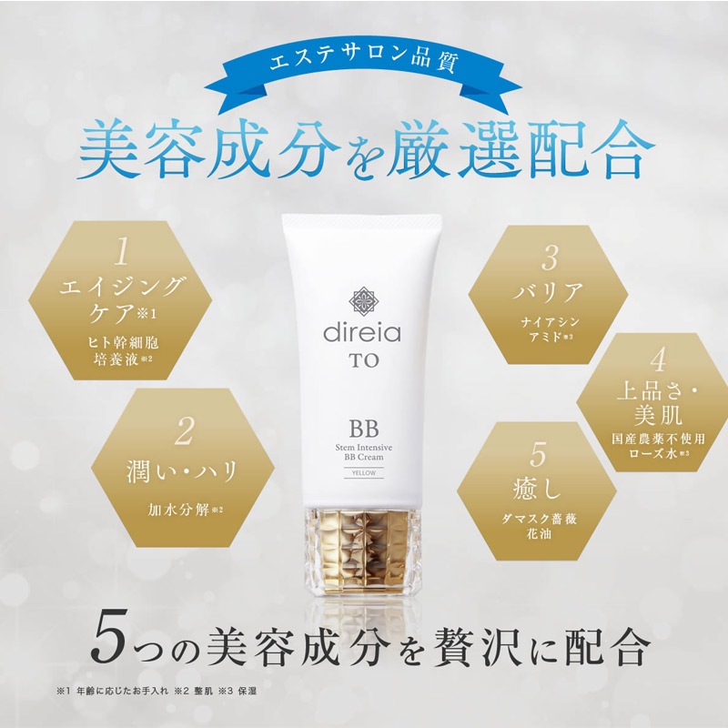 【direiaTO】ディレイア ティーオー ステムインテンシブ BB クリーム 25g |-ココセレ by Coeur Esthetique