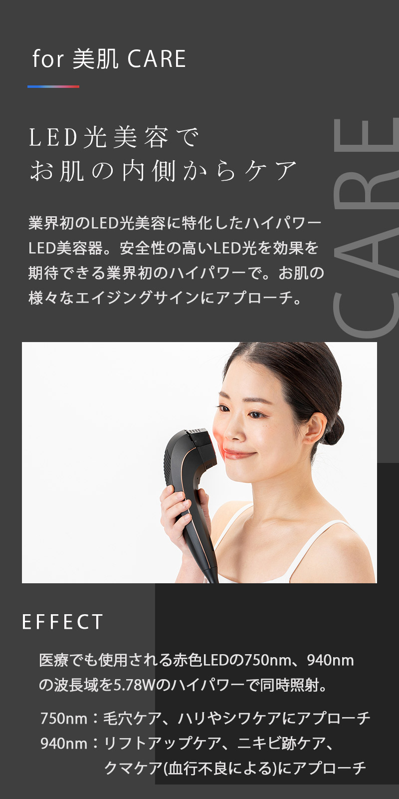 LEDitch レディッチ家庭用ムダ毛&美肌 LED美容機器-