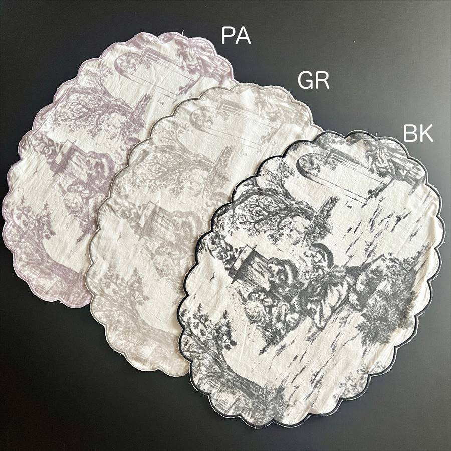 プレースマット 36×52cmトワルドジュイ柄