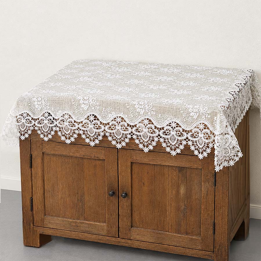 ヴィヴィアン｜インテリア雑貨と家具｜ レース テーブルクロス 87×87cm