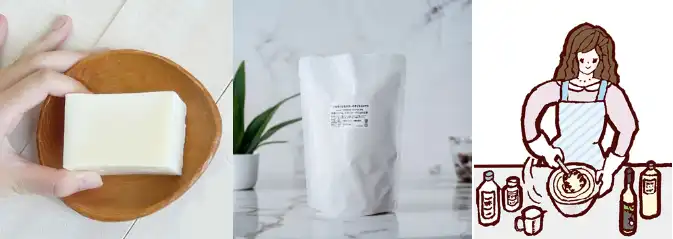 手作り石けんオイルミックス、誕生ウラ話