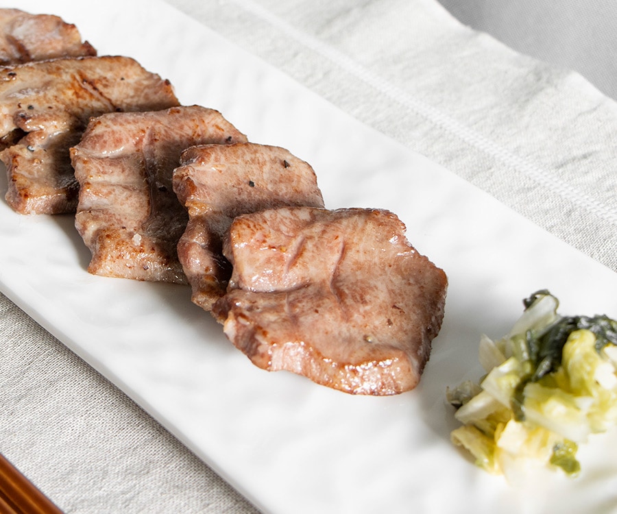 工場限定 仔牛の牛タン厚切りお買い得パック 120g