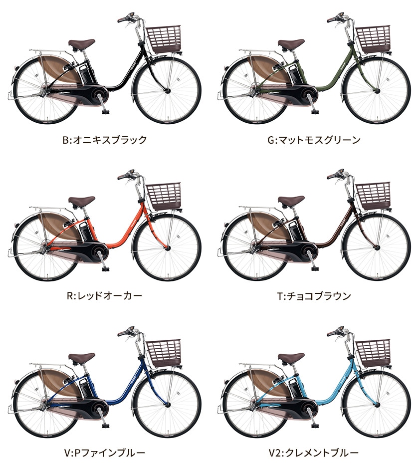 保証内容【電動アシスト自転車】Panasonic ViVi DX 自転車本体