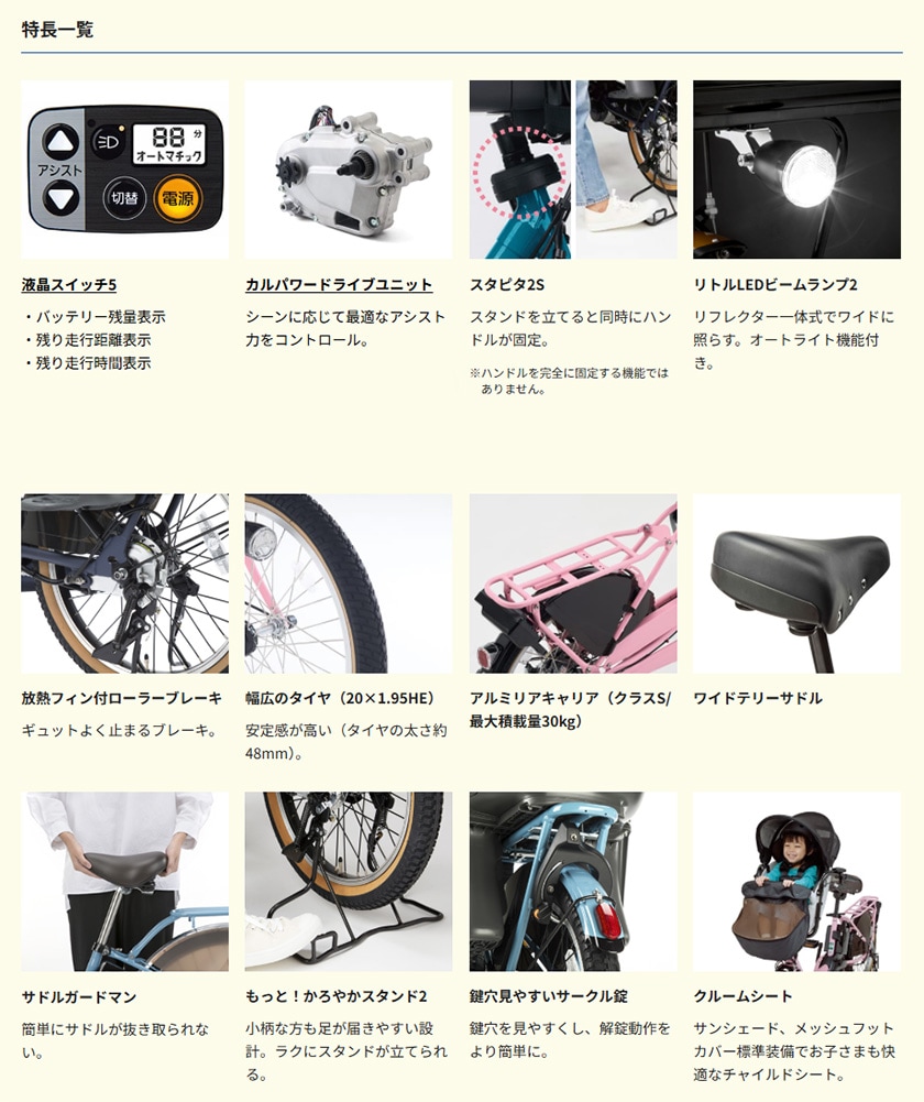 ギュットの特徴一覧