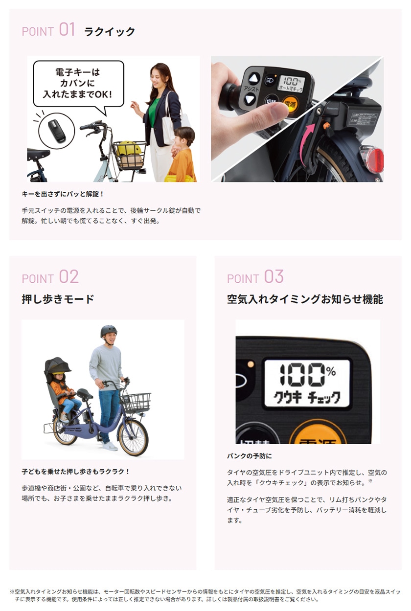 ギュットの搭載機能